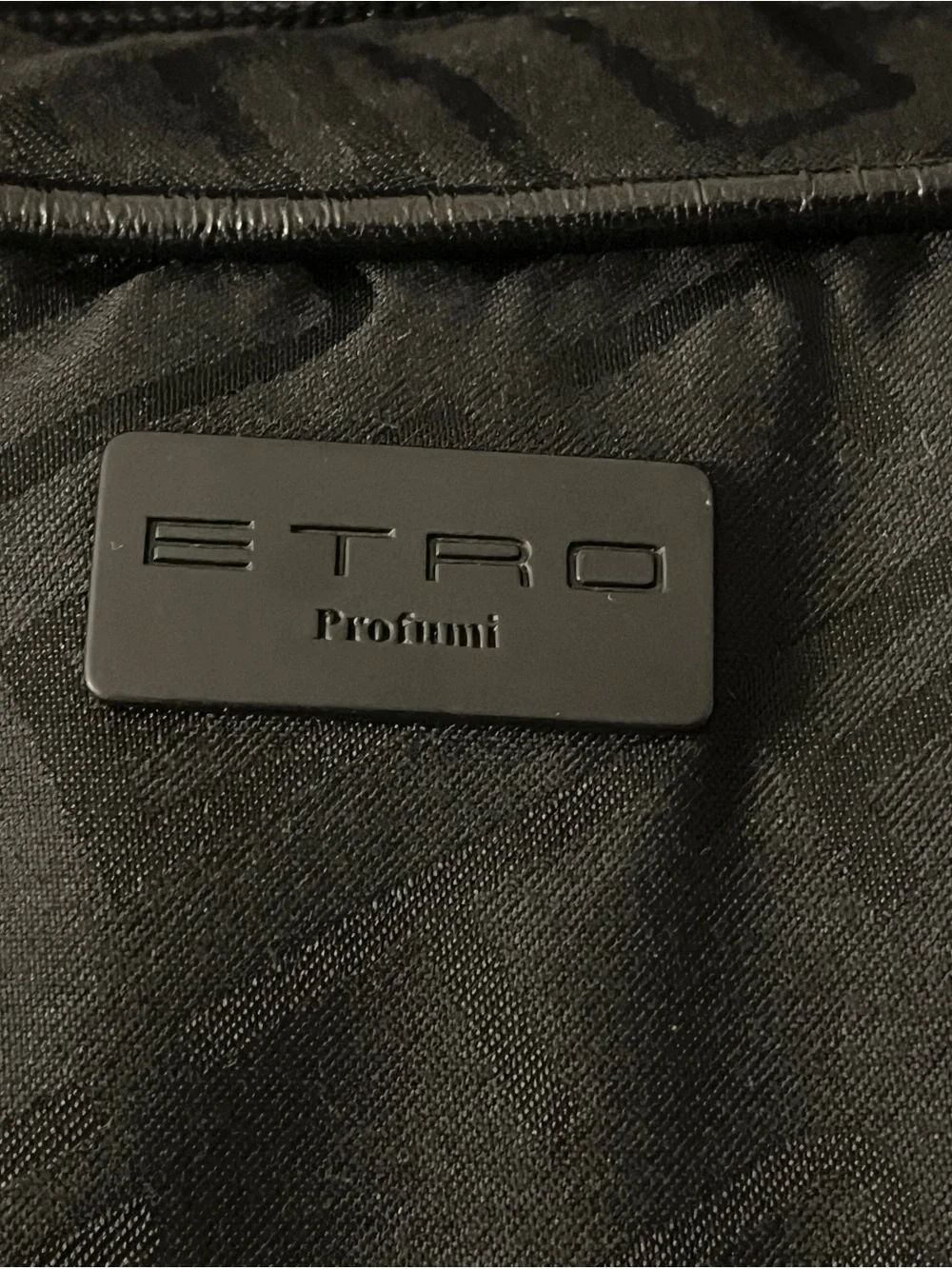 Etro Black Logo-Print Hobo Shoulder Bag
